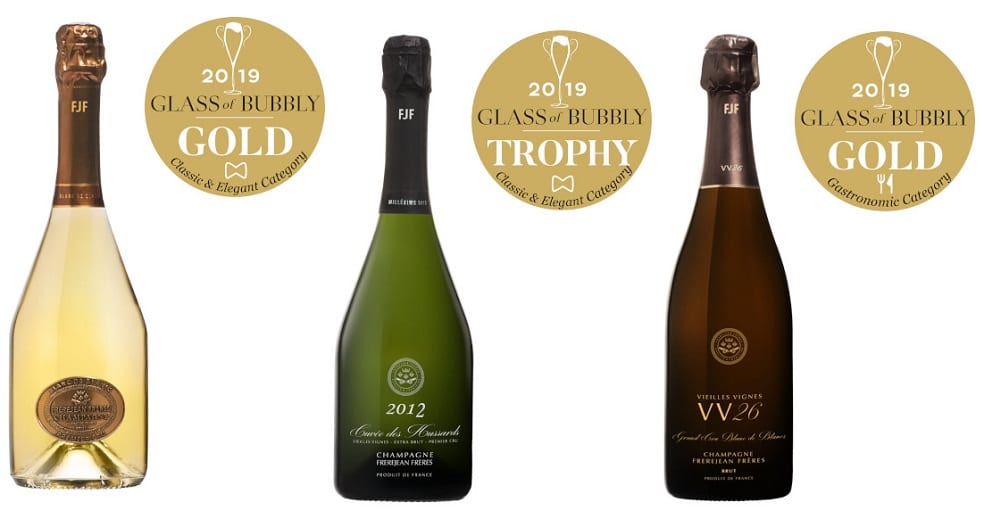 Champagne Frerejean Frères Trophy & Gold Medal winners Champagne Frerejean Frères Trophy & Gold Medal winners