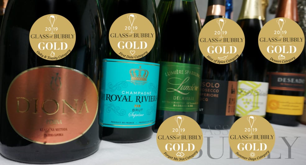Gold medal winning sparkling wines 2019 Gold medal winning sparkling wines 2019