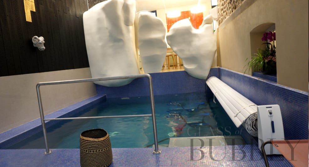 Swimming pool at Manoir Henri Giraud