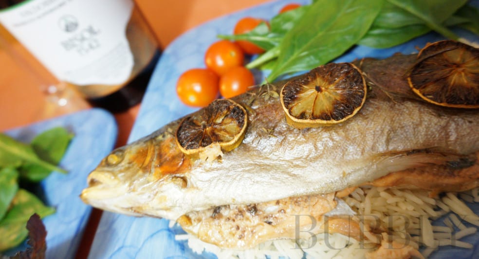 Roast Trout with Prosecco Roast Trout with Prosecco