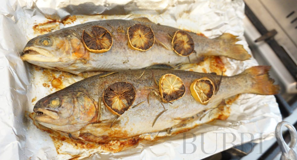 Roasted Trout
