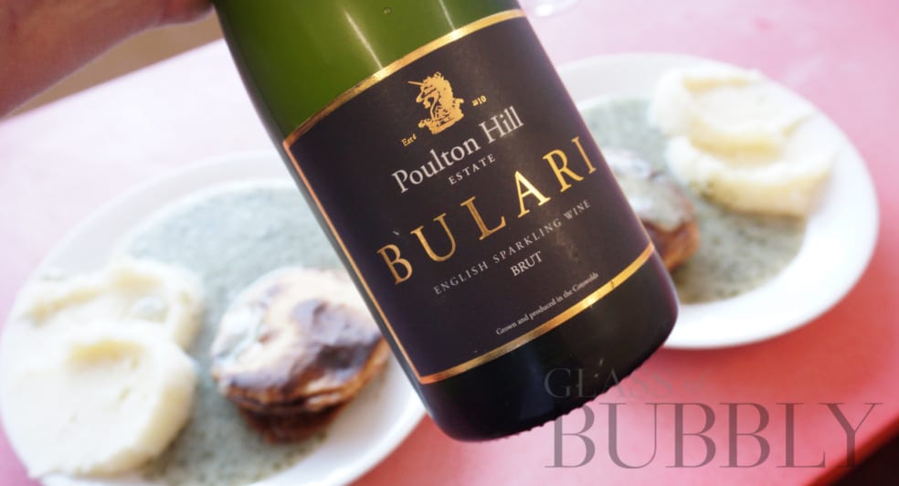 English Sparkling Wine with Pie and Mash English Sparkling Wine with Pie and Mash