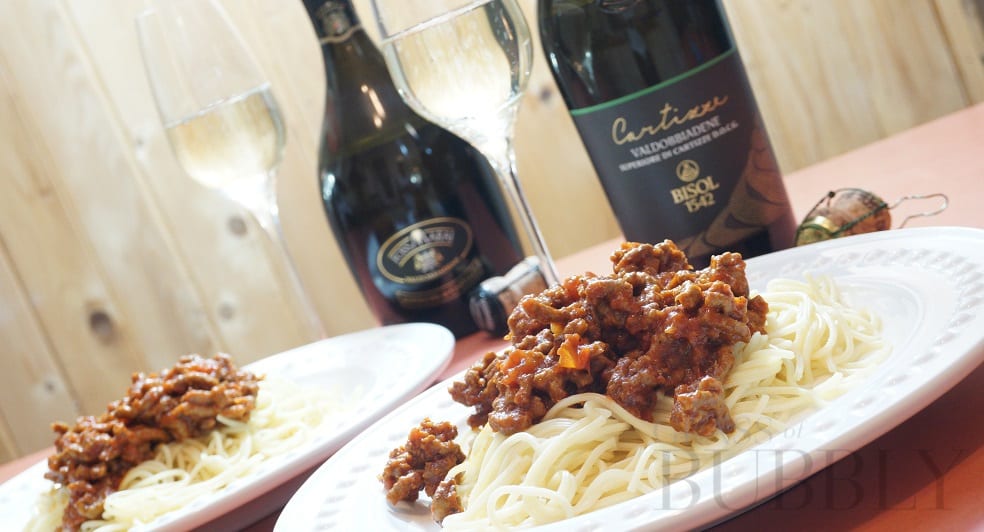 Italy’s Finest – Spaghetti Bolognese & Cartizze Italy’s Finest – Spaghetti Bolognese & Cartizze