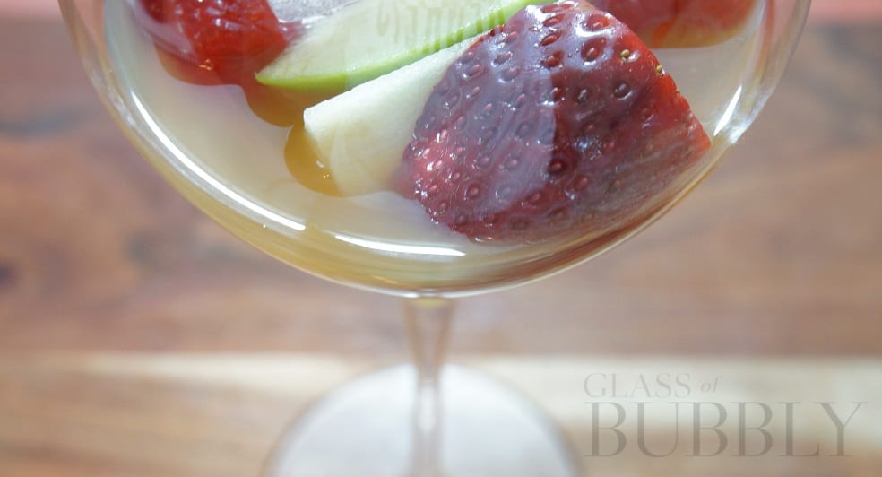 Fruit Wine Glass