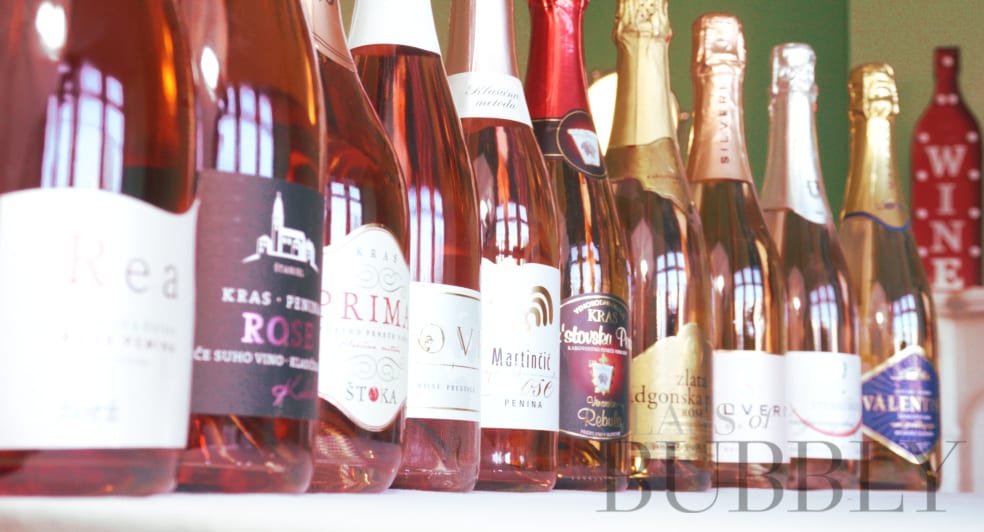 Rose Slovenian sparkling wines Rose Slovenian sparkling wines