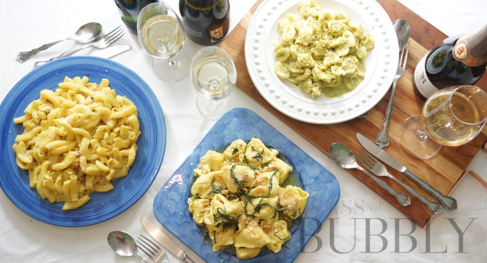 Artisan Pasta and Italian Sparkling Wines Artisan Pasta and Italian Sparkling Wines