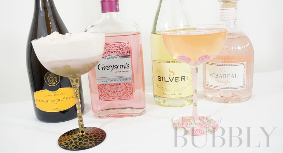 Pink Gin and Sparkling Wine Cocktails Pink Gin and Sparkling Wine Cocktails