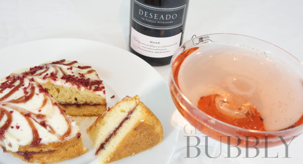 Deseado and Raspberry Ripple Cake Deseado and Raspberry Ripple Cake