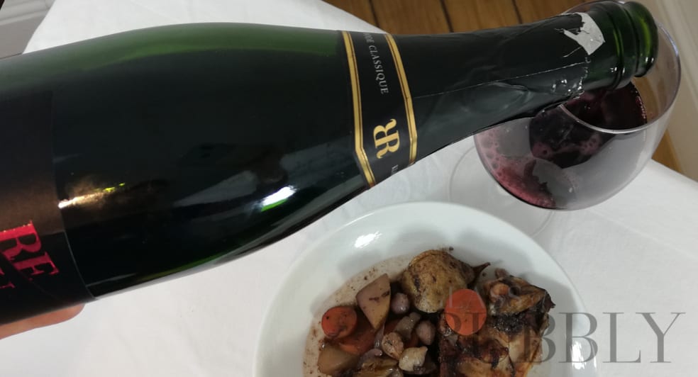 Pouring Vinarstvo Rebula – Br’stovska Penina Teran