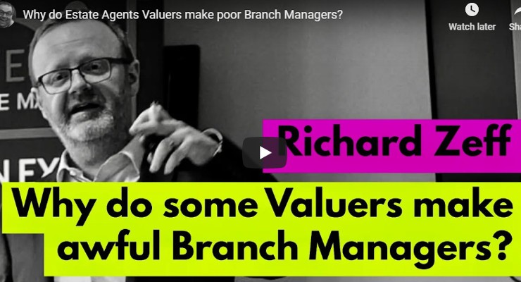 Why do Estate Agents Valuers make poor Branch Managers