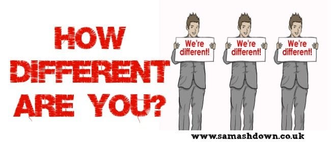 How different are you image