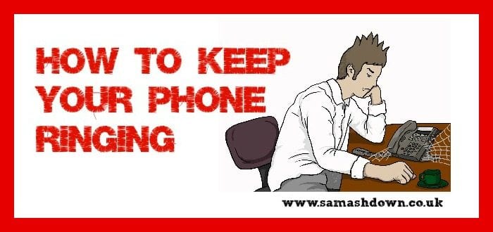 How to keep your phone ringing image