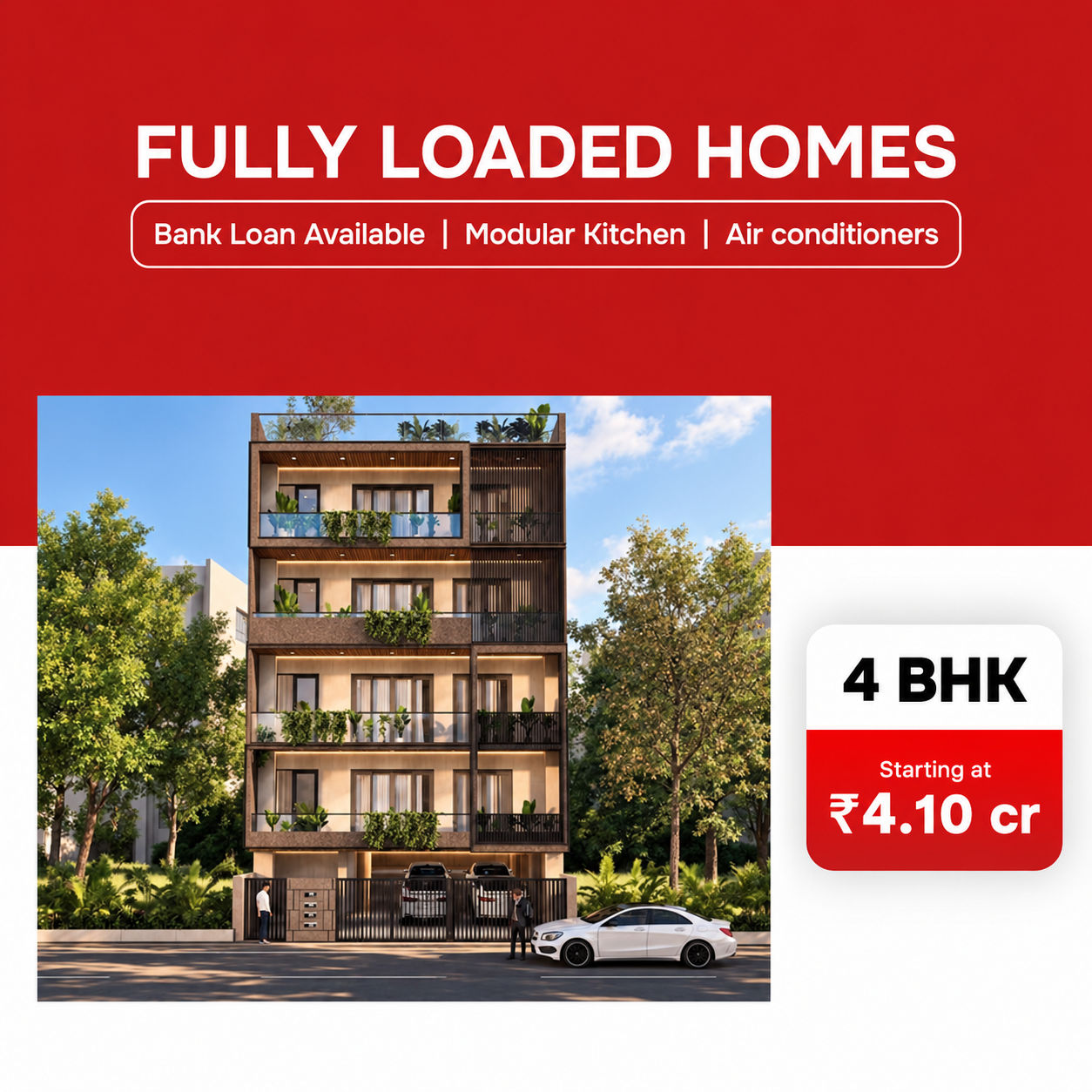 4 BHK Builder Floor, Sector 46, Gurgaon