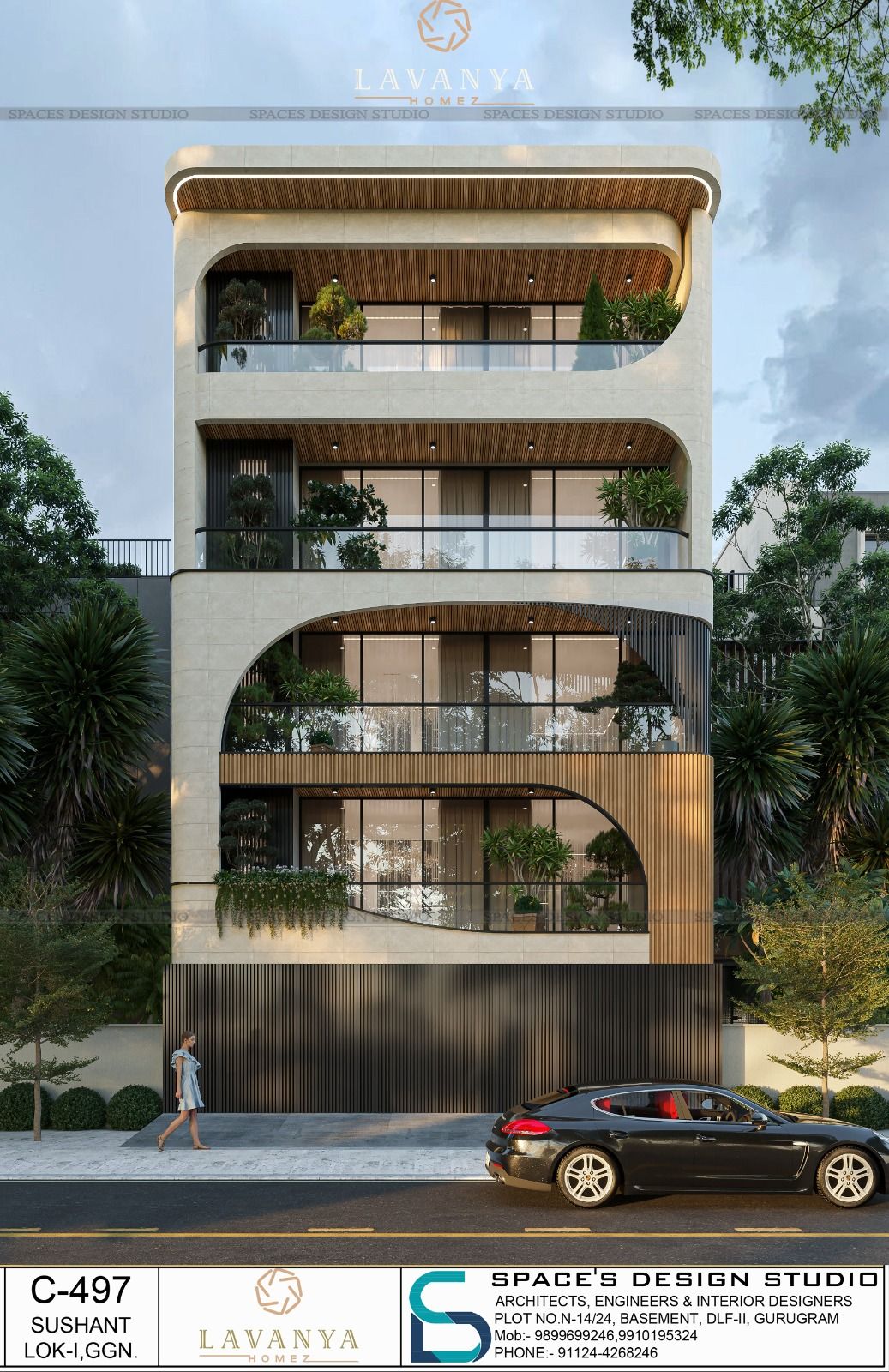 4 BHK Builder Floor, Sushant Lok 1, Block C, Gurgaon