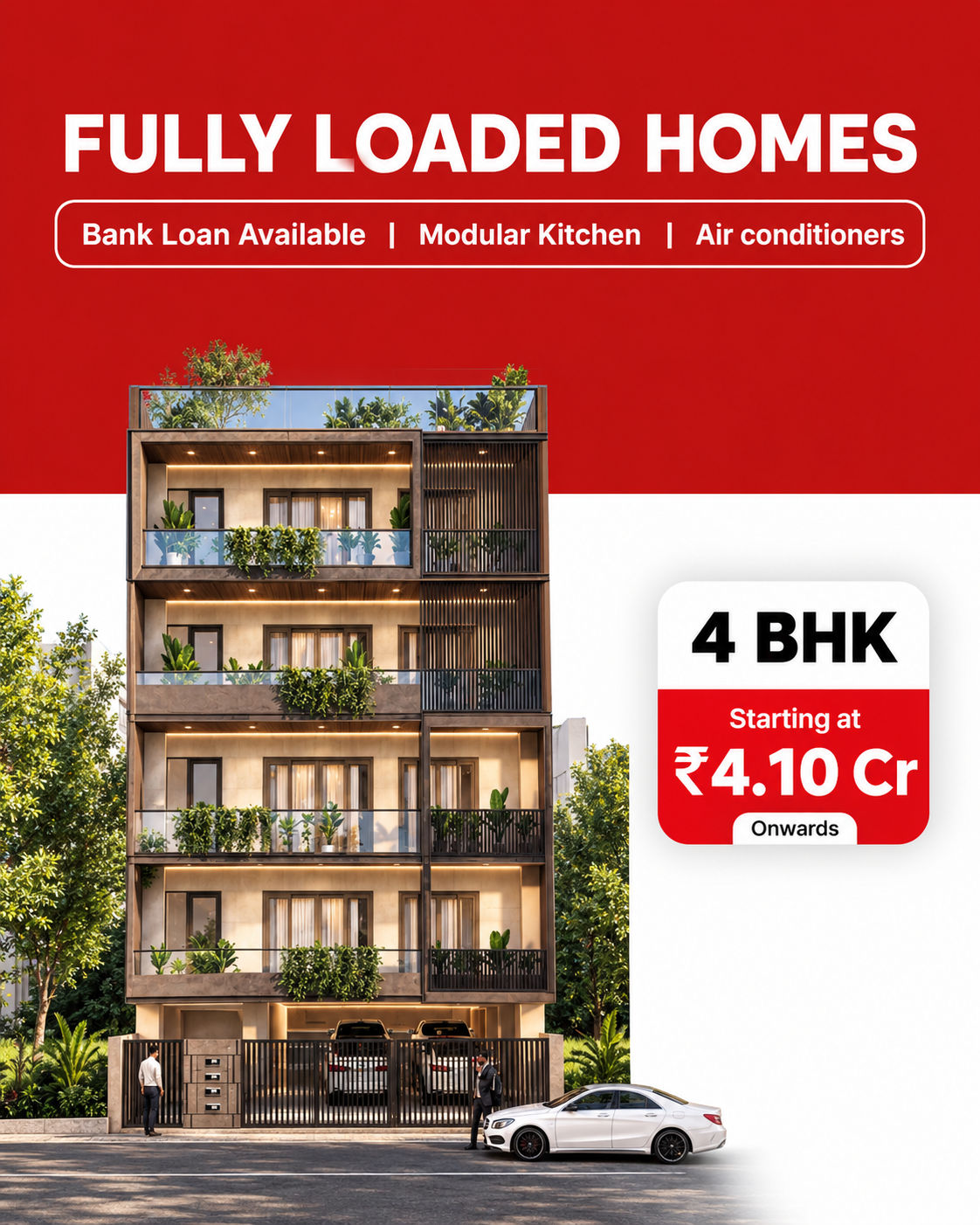 4 BHK Builder Floor, Sector 46, Gurgaon