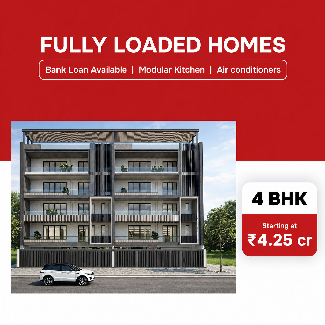 4 BHK Builder Floor, Sector 52, Gurgaon