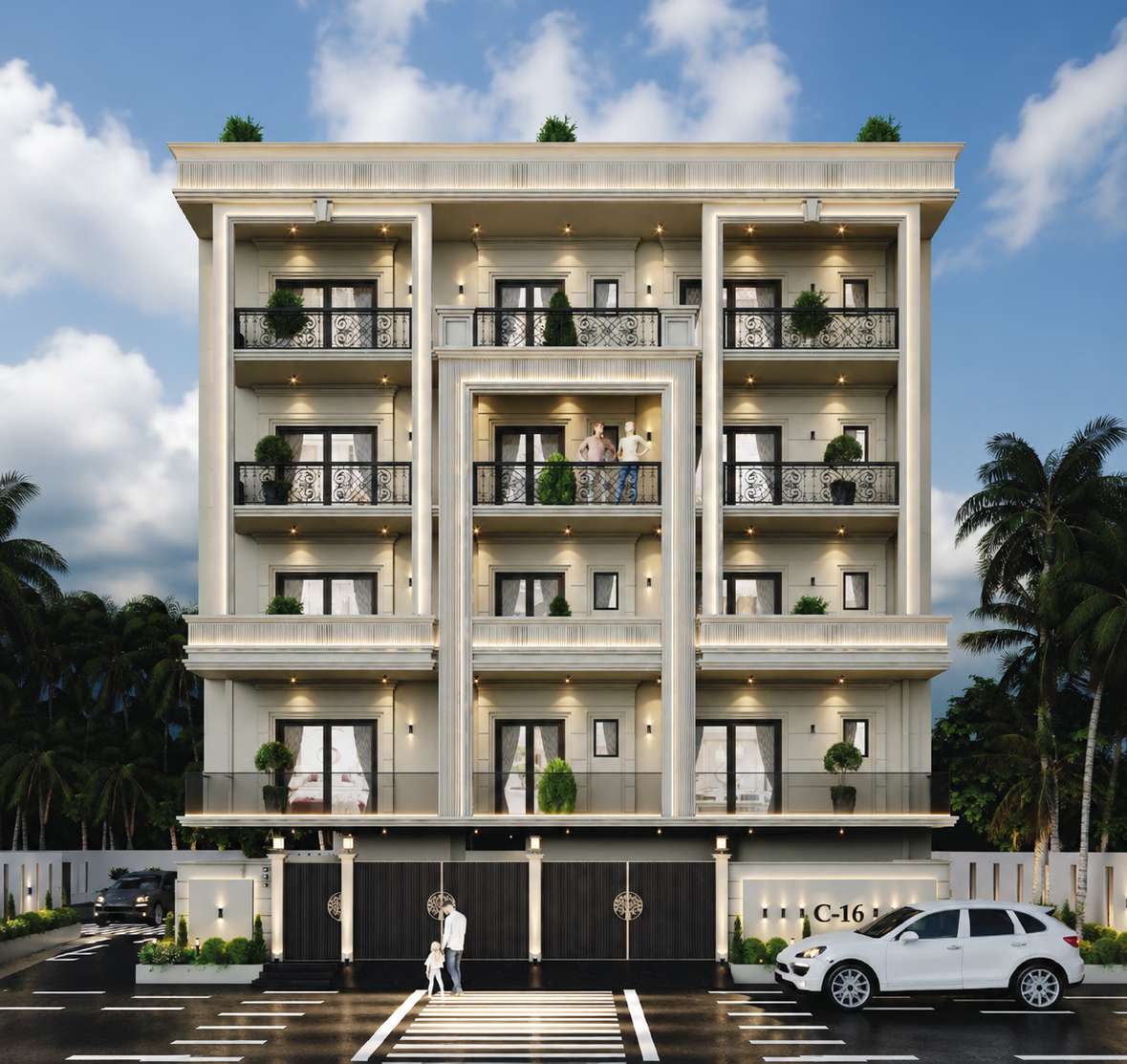 5 BHK Builder Floor, Orris Woodview Residencies, Gurgaon