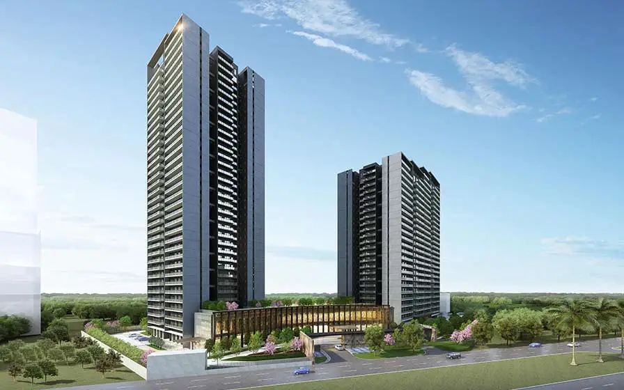 3 BHK Apartment, Krisumi Waterside Residences, Gurgaon