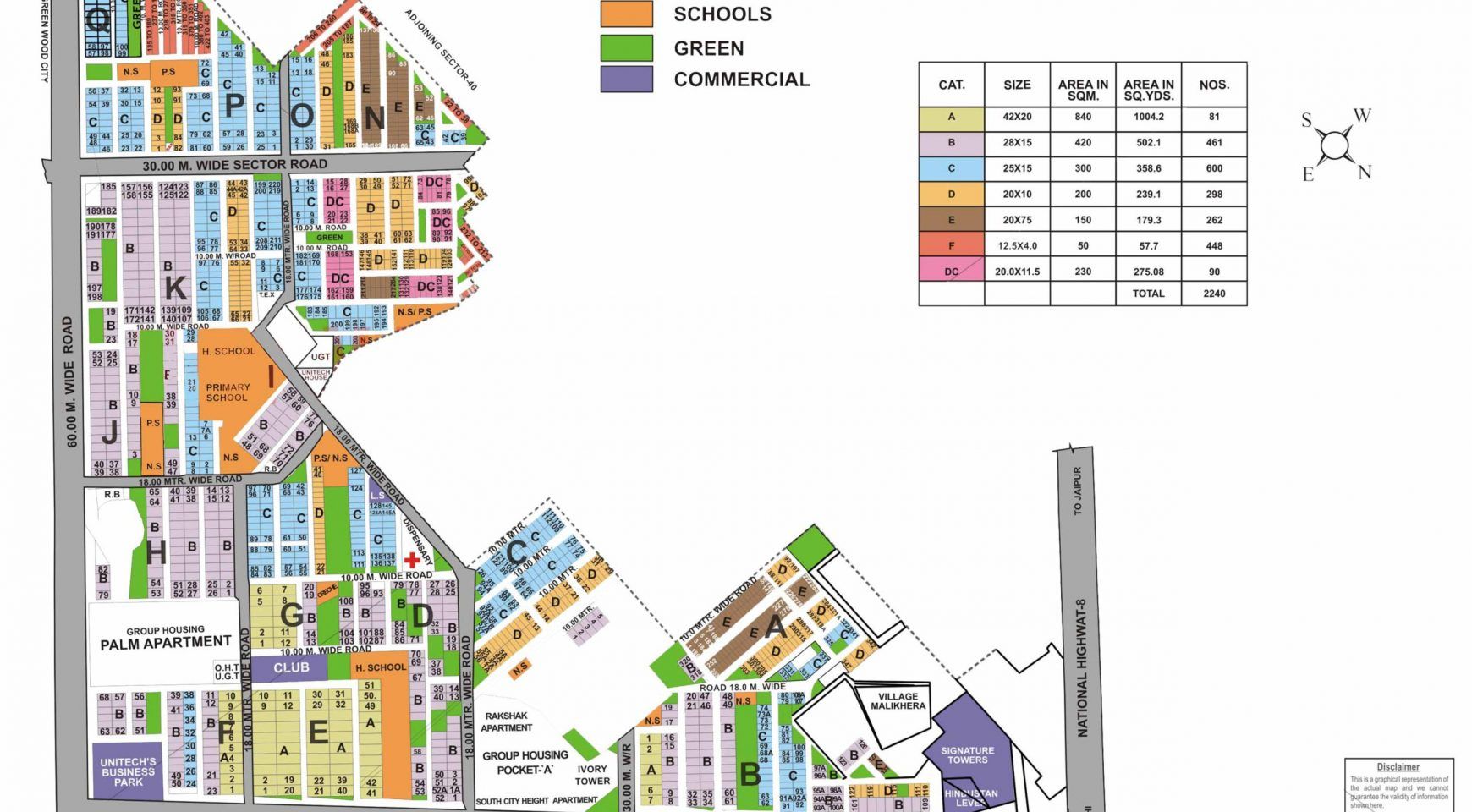 Plot, South City 1, Block M, Gurgaon