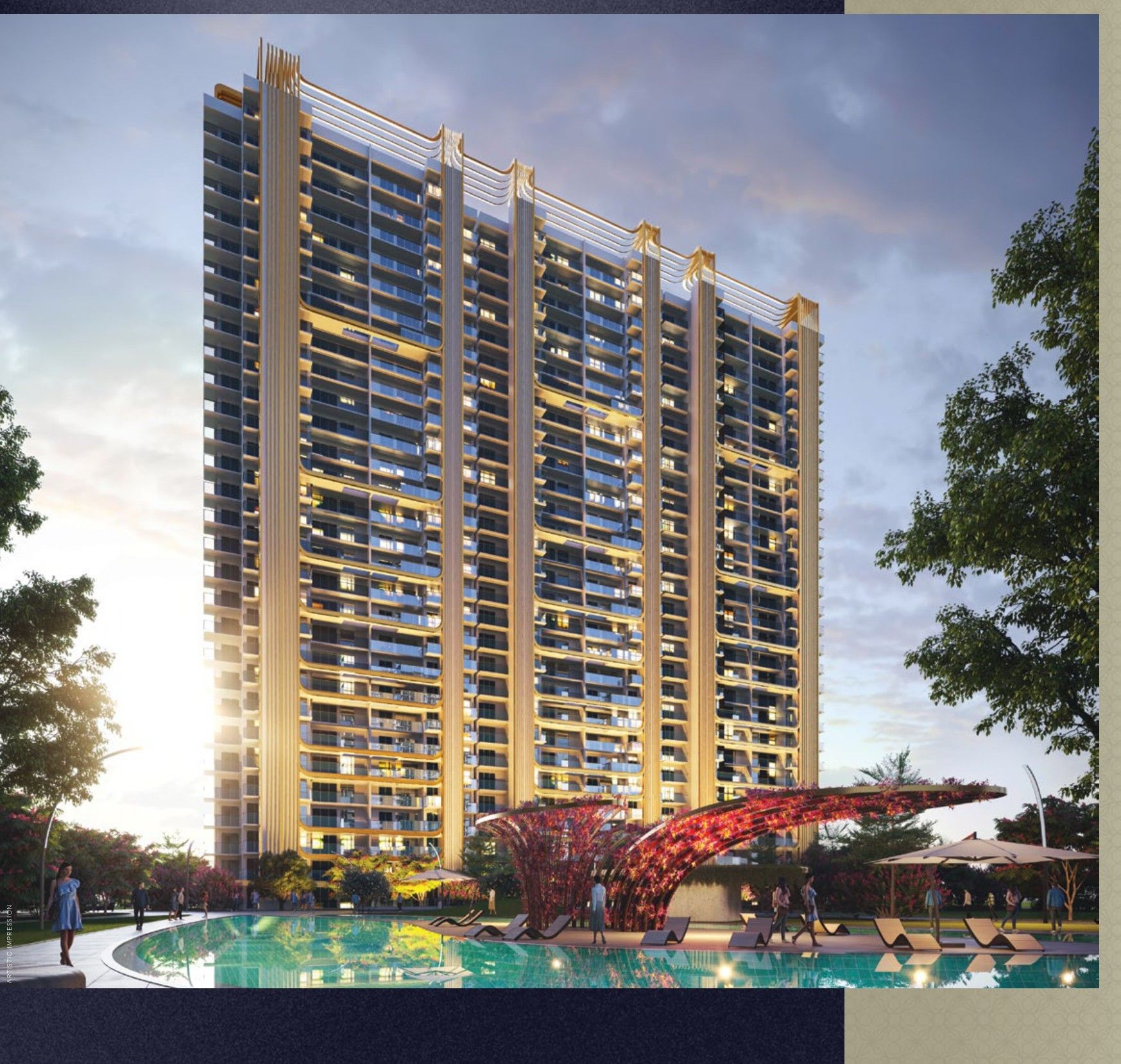 4 BHK Apartment, M3M Crown, Gurgaon