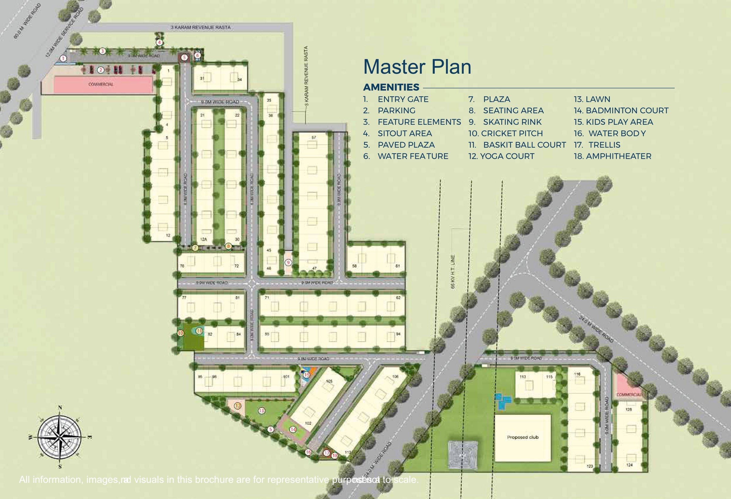 Plot, True Habitat Luxe Residency, Gurgaon