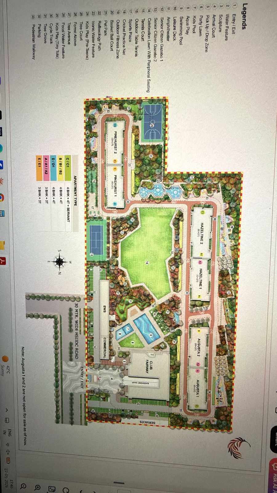 4 BHK Apartment, Eldeco Fairway Reserve, Gurgaon