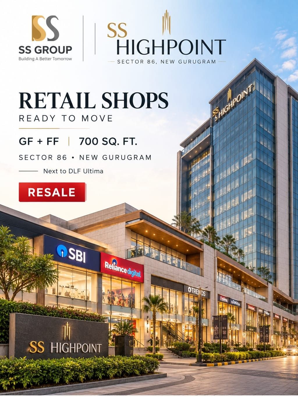 Retail, SS Highpoint, Gurgaon