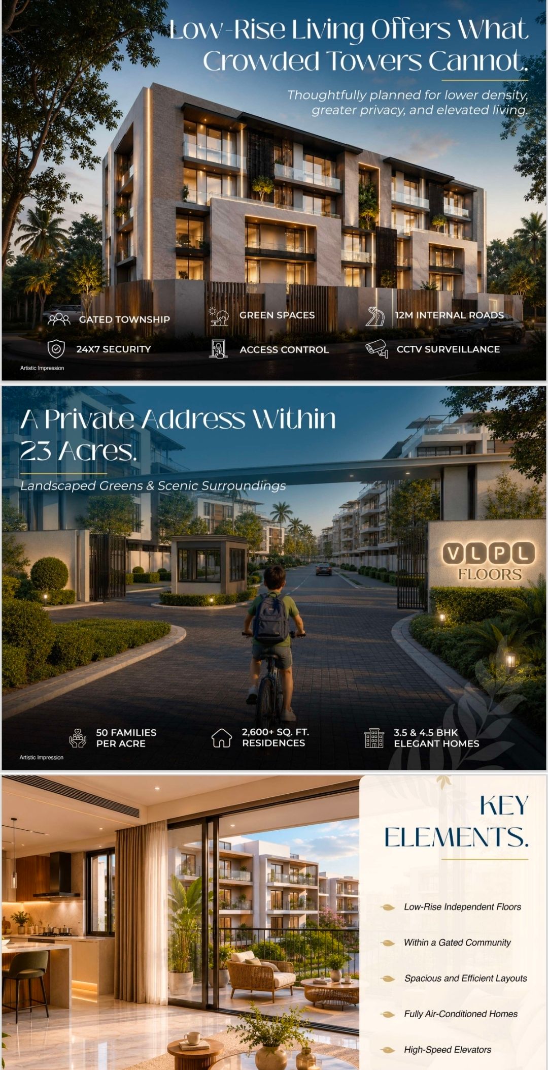 3 BHK Builder Floor, Sector 99A, Gurgaon