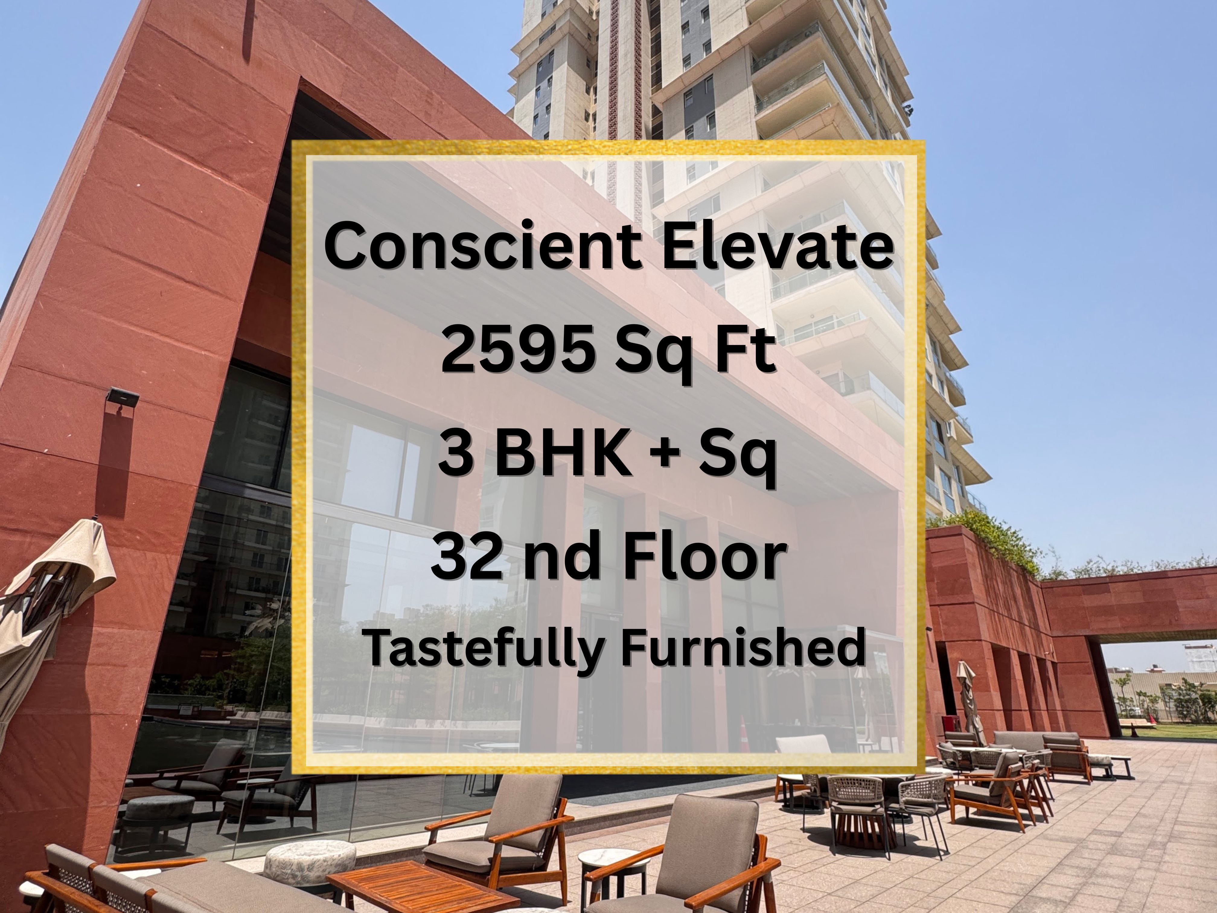 3 BHK Apartment, Conscient Elevate, Gurgaon