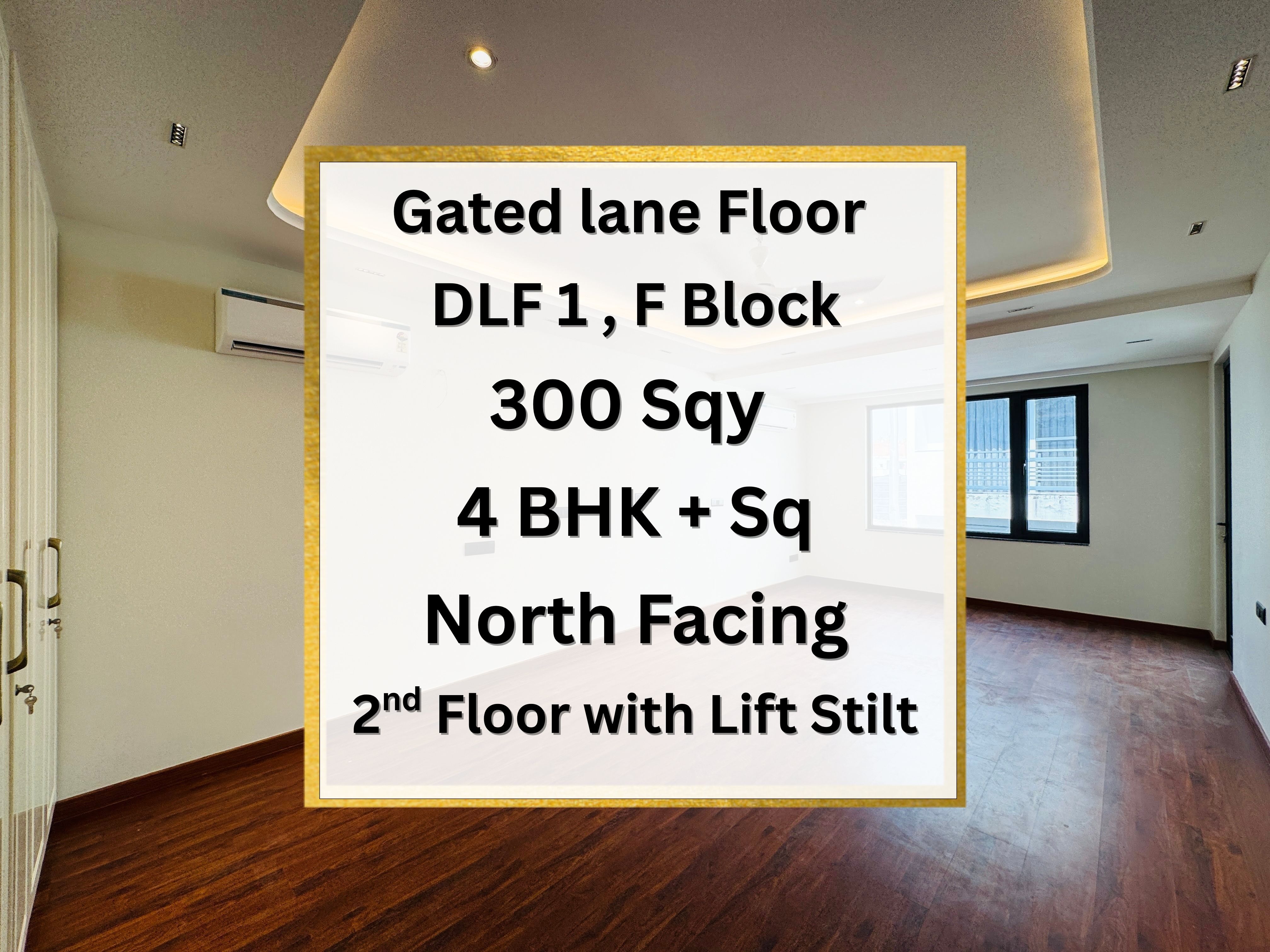4 BHK Builder Floor, DLF Phase 1, Block F, Gurgaon