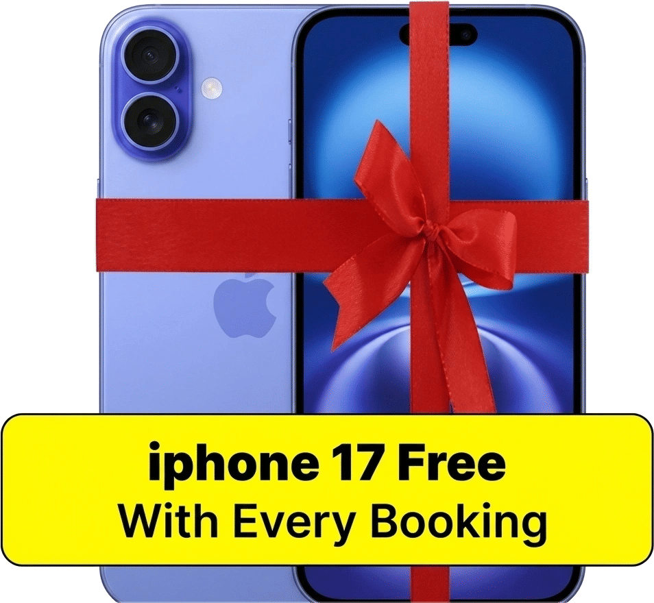 iPhone 17 Offer - Free with Every Booking