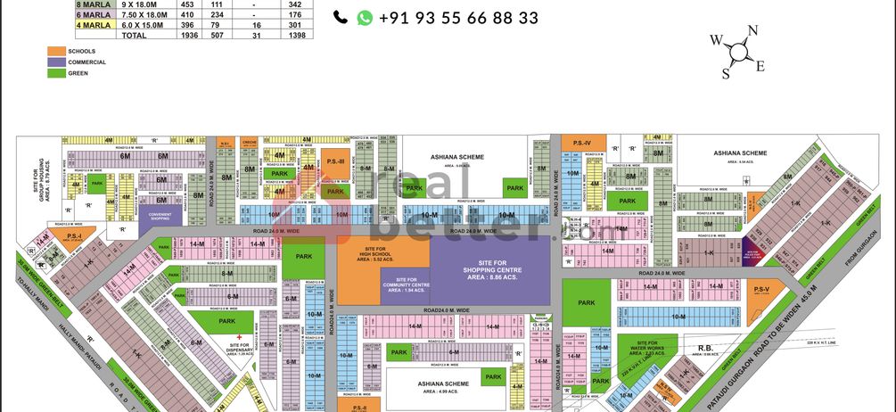 Pataudi Sector 1 Map