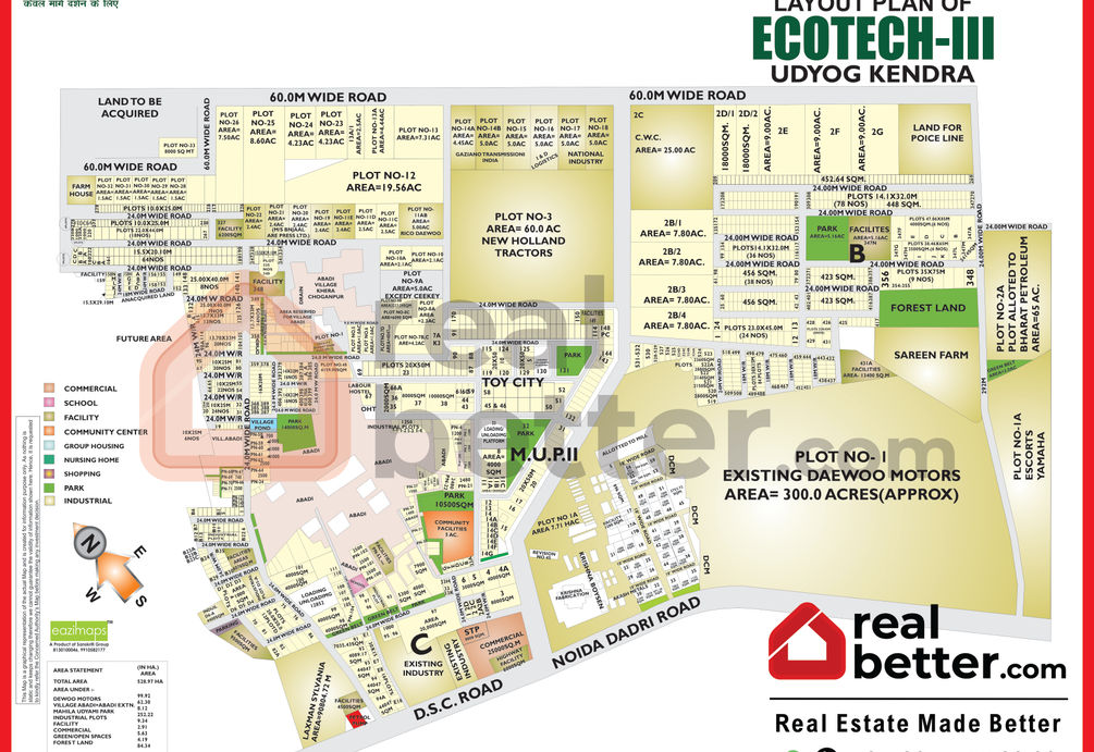 ECOTECH-III UDYOG KENDRA GREATER NOIDA Map