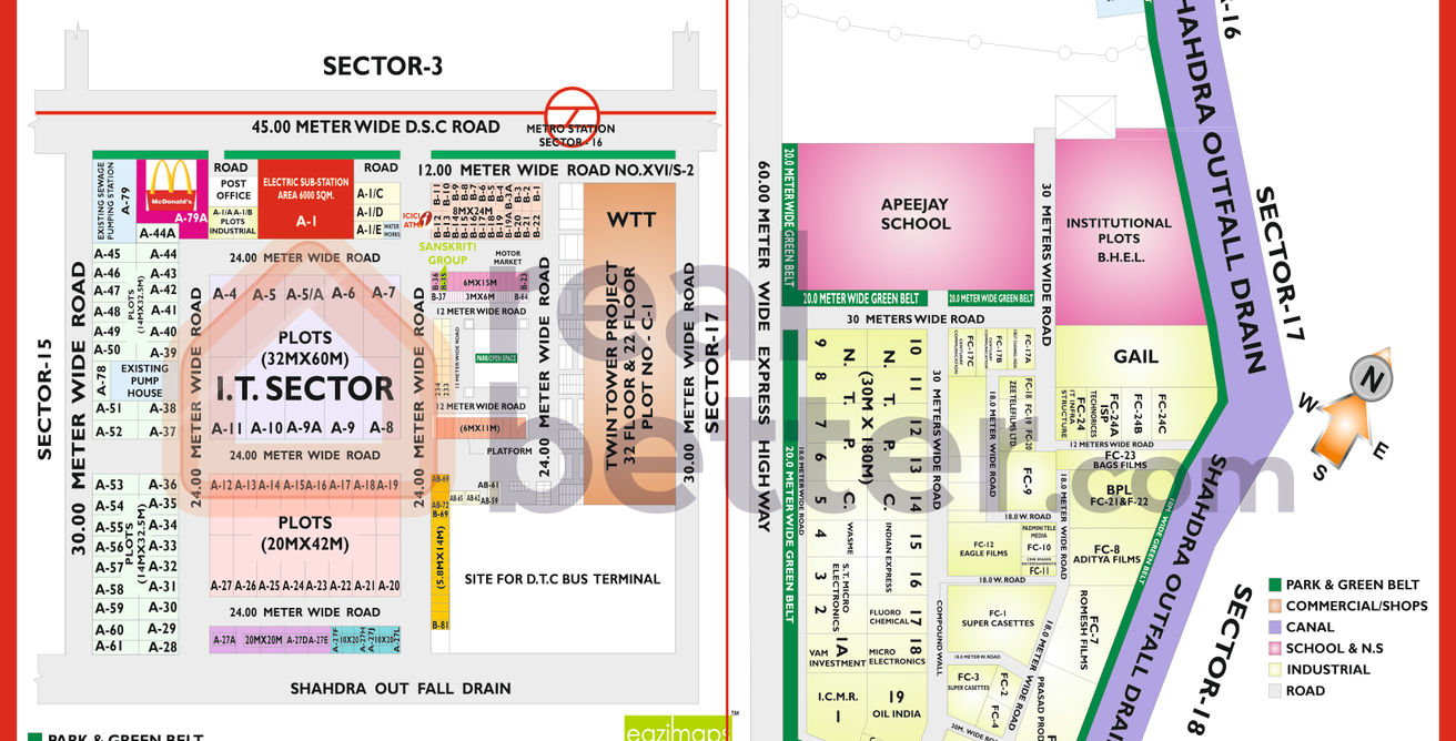 map image