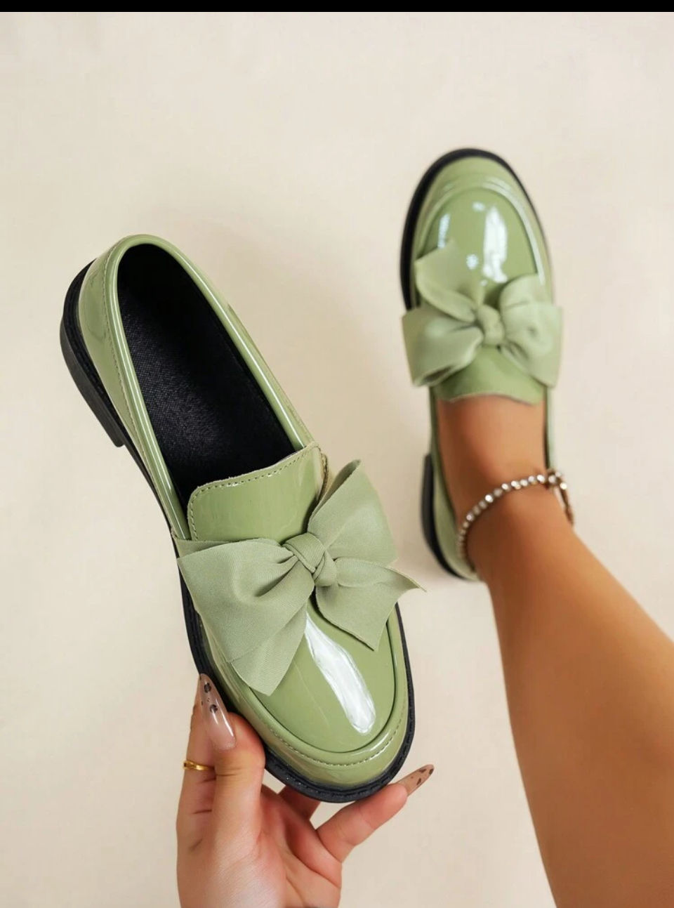 WOMEN OXFORD BOW SHOES Image