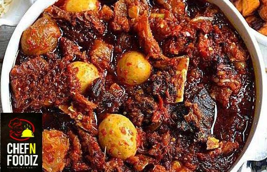 Ofada Sauce Image