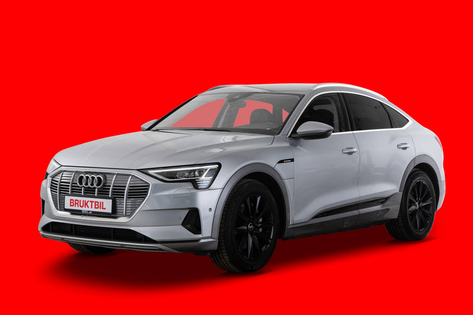 Elegantes Audi E Tron 55 Sportback Bildnull