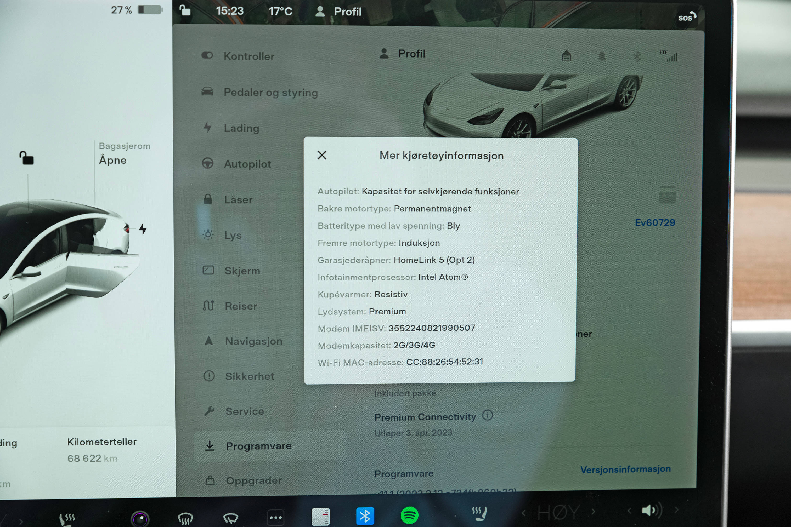 Rebil tesla model 3 2019 ev60729