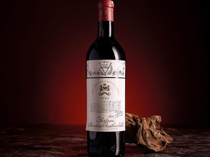Mouton 1945 Victory Vintage