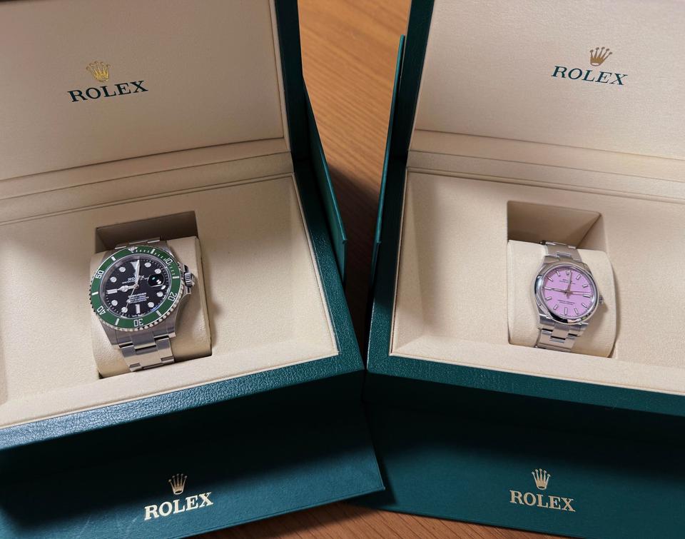 Rolex 錶盤、Cyclops、內圈、序號、錶帶錶扣與機芯驗證位置