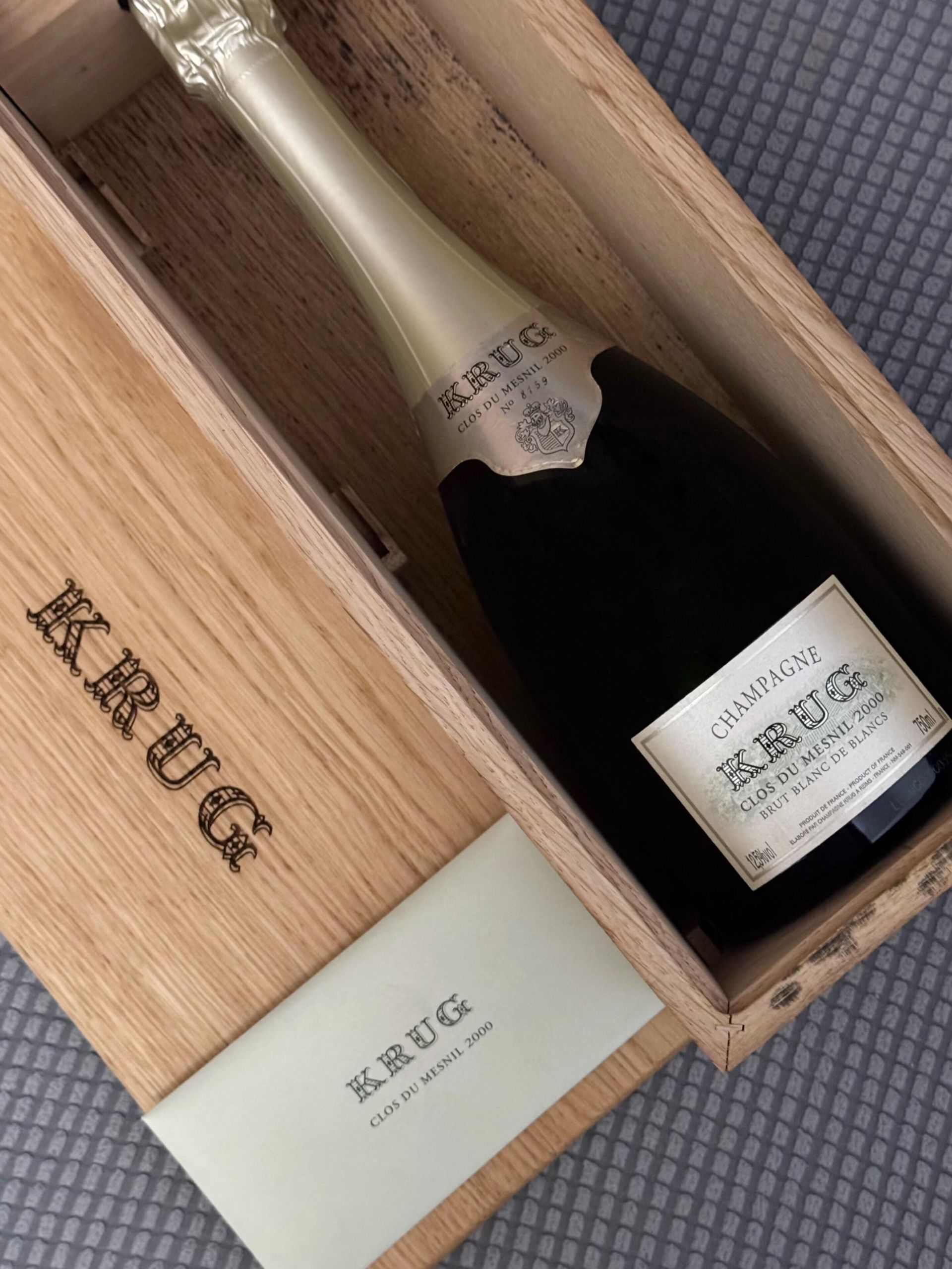Krug Clos du Mesnil回收案例 圖片佔位