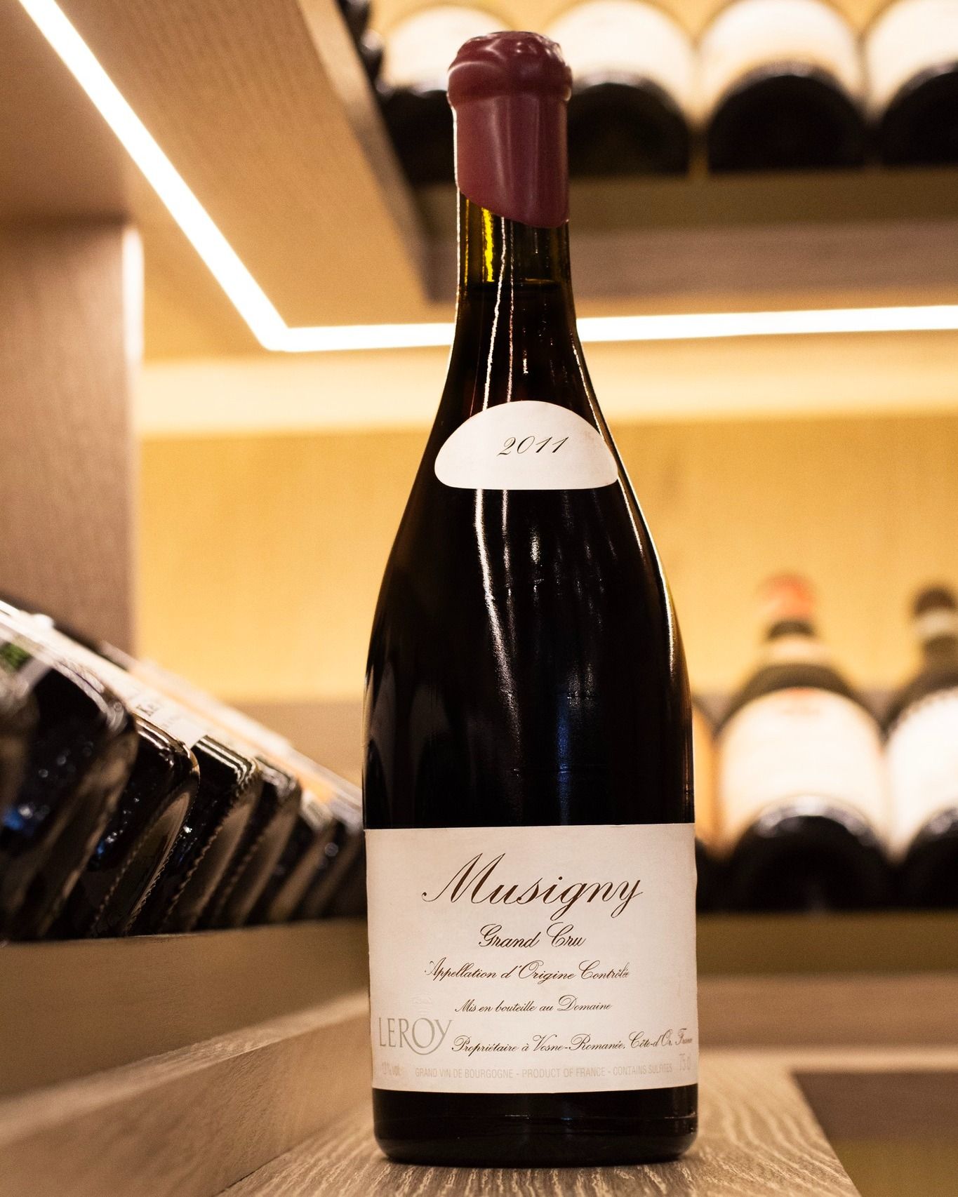 Domaine Leroy Musigny Grand Cru Bottle