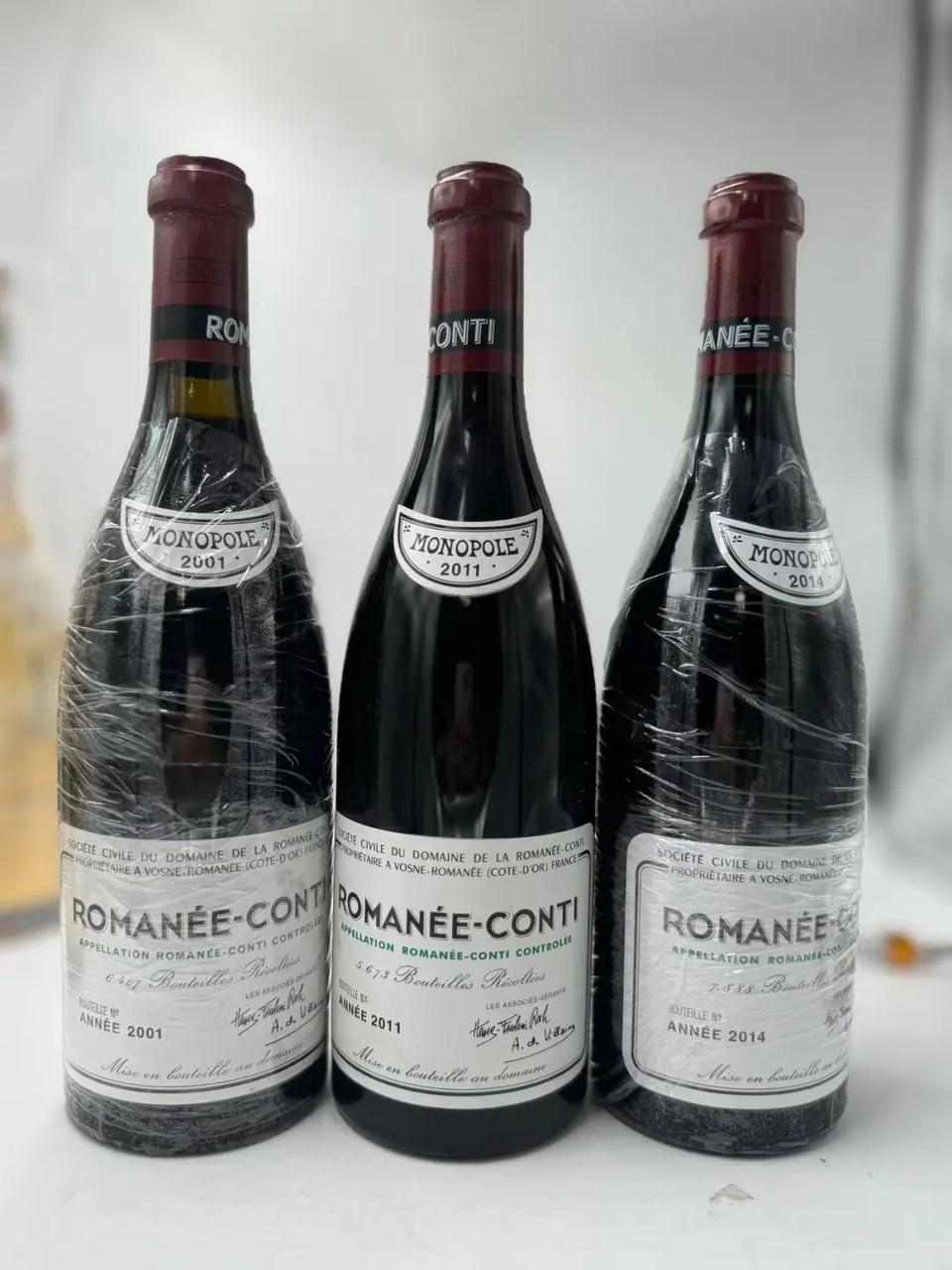 DRC 酒標完整度、霉斑、水漬與酒漬污染差異的檢查示意圖
