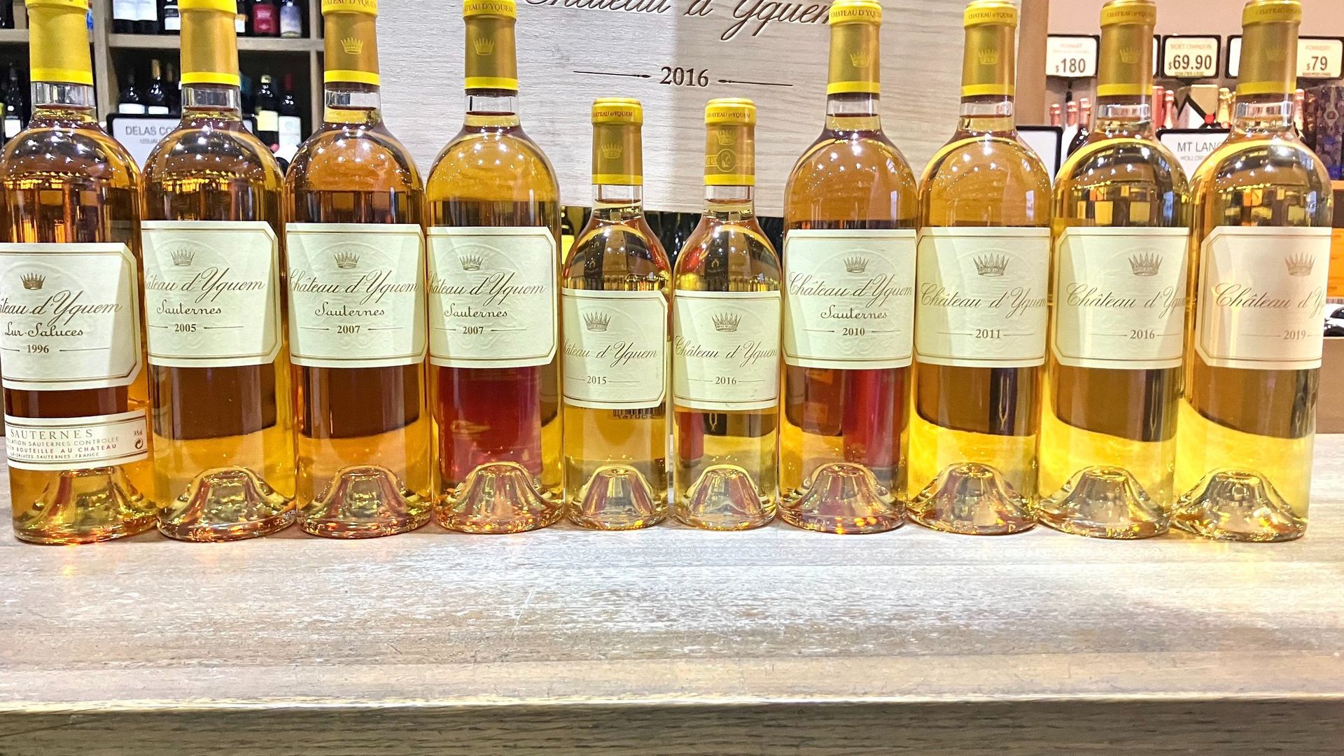 Château d'Yquem Vineyard at Sunset