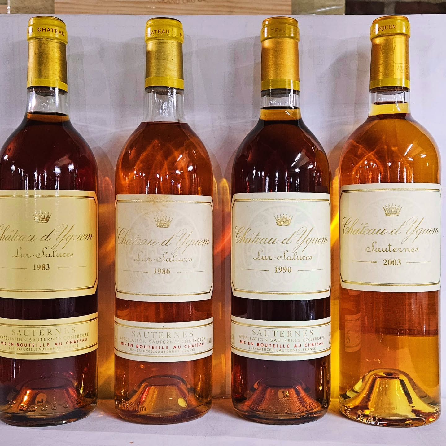 Vintage d'Yquem Lineup
