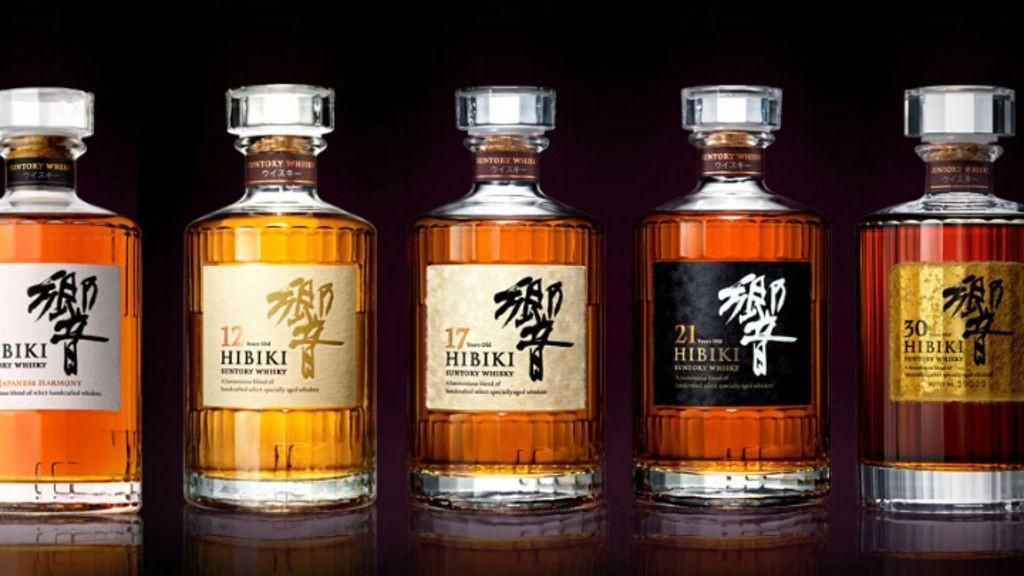 響威士忌系列收藏，包括30年、21年和17年