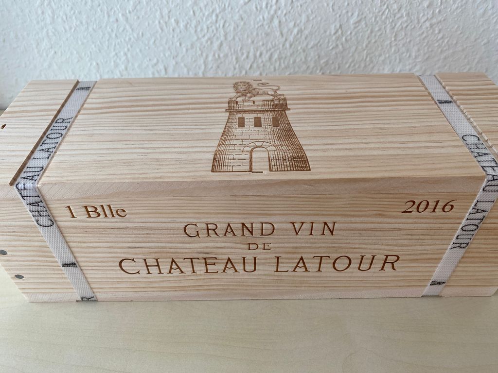 Château Latour 防偽鑑定與原木箱
