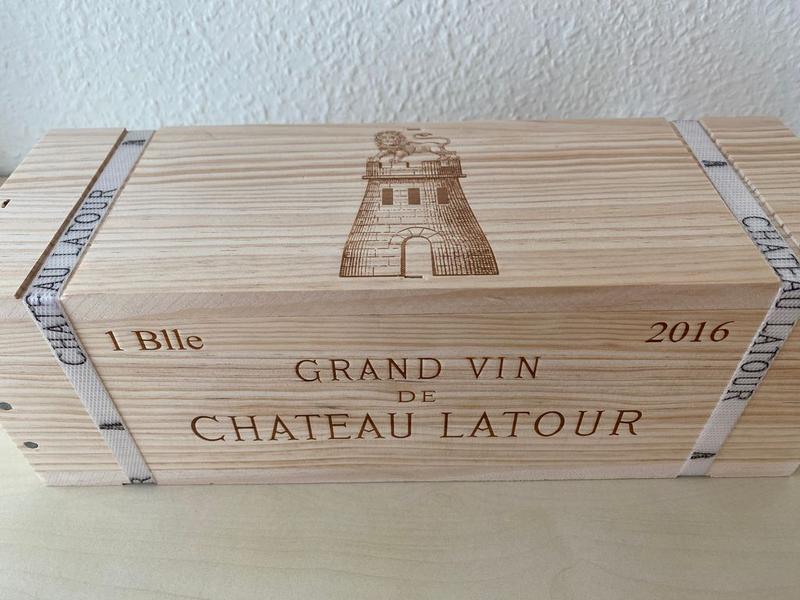 Château Latour 防偽鑑定與原木箱