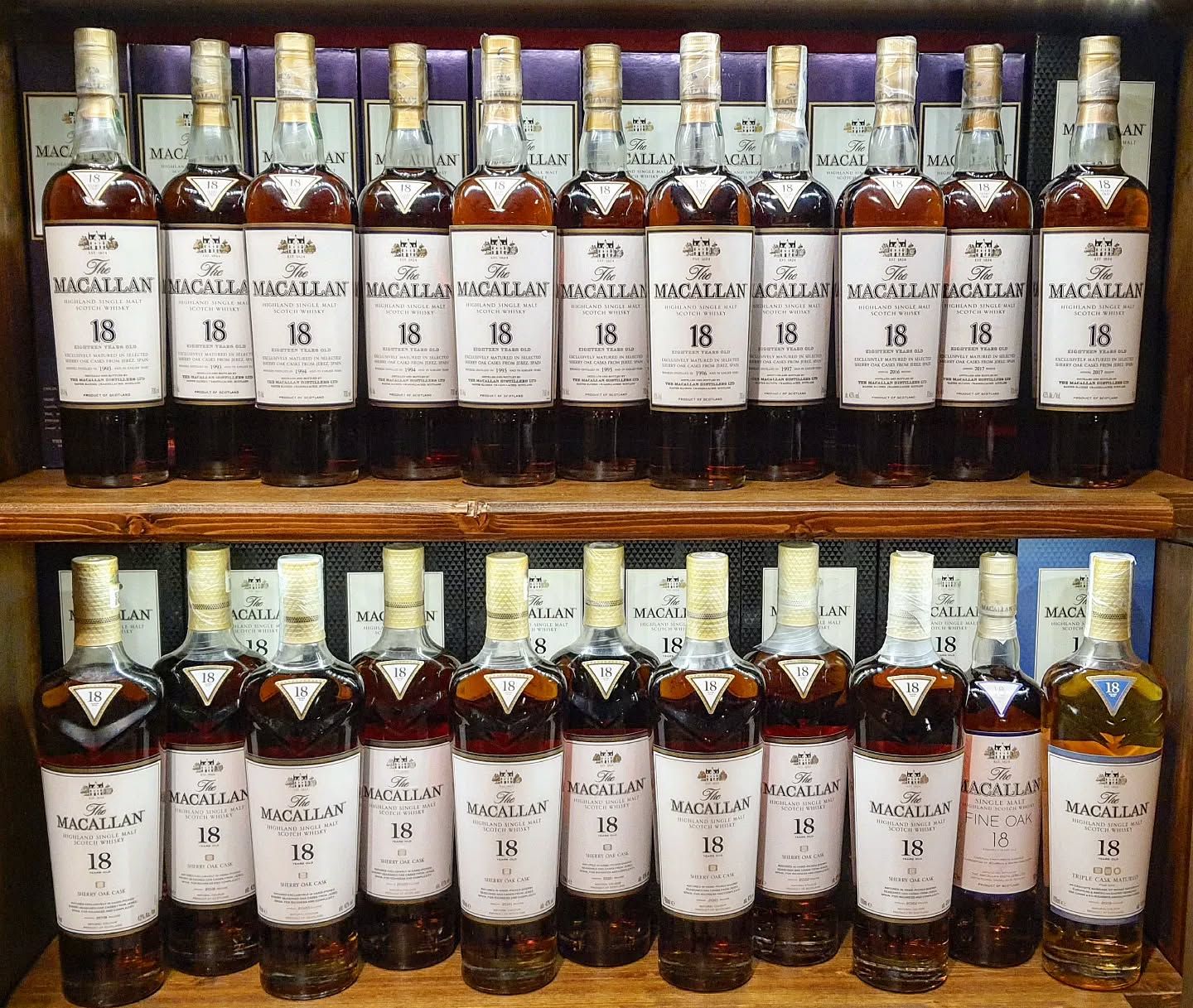 Macallan Sherry Oak 18年