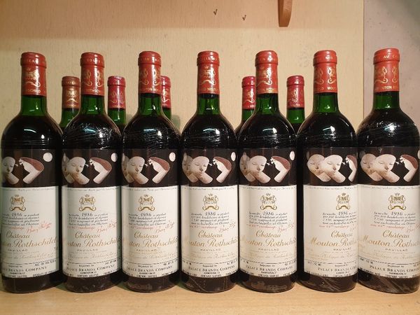 Mouton 1986 Bottle